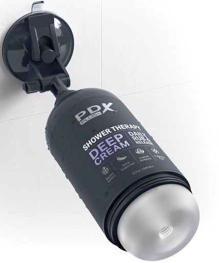PDX PLUS - STROKER MASTURBATOR DISCRETE DIEPE CRÈME SHAMPOO FLES ONTWERP