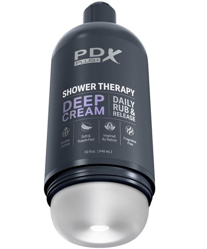 PDX PLUS - STROKER MASTURBATOR DISCRETE DIEPE CRÈME SHAMPOO FLES ONTWERP