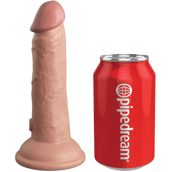 King Cock – Elite Realistische Dildo Vibrerend & Siliconen 15,2 Cm