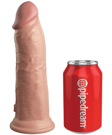 KING COCK - ELITE REALISTIC DILDO VIBRATING & SILICONE 20.3 CM