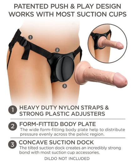 KING COCK - ELITE ADJUSTABLE HARNESS FOR BEGINNERS