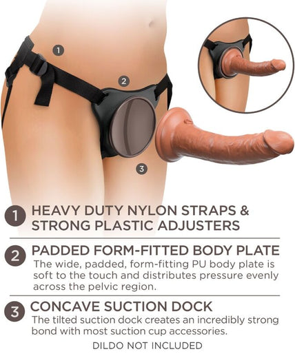 KING COCK - ELITE COMFY ADJUSTABLE HARNESS