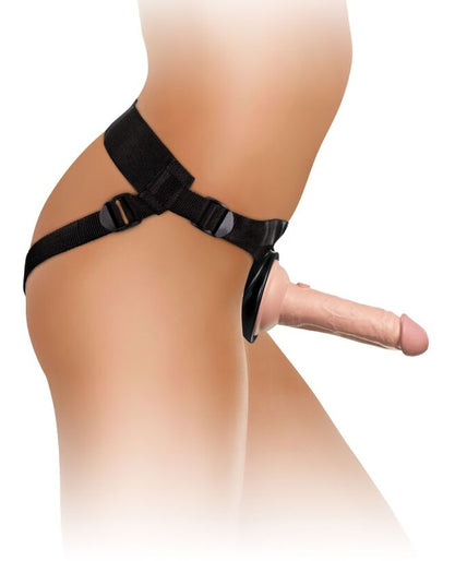 KING COCK - ELITE ADJUSTABLE HARNESS WITH DILDO 15.2 CM FOR BEGINNERS