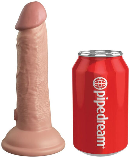 KING COCK - ELITE ADJUSTABLE HARNESS WITH DILDO 15.2 CM FOR BEGINNERS