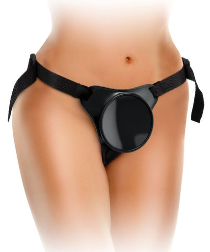 KING COCK - ELITE ADJUSTABLE HARNESS WITH DILDO 15.2 CM FOR BEGINNERS