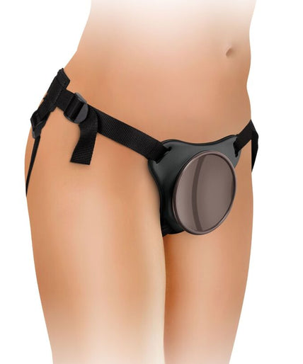 KING COCK - ELITE COMFY ADJUSTABLE HARNESS WITH DILDO 17.8 CM