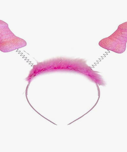 Diablo Picante – 6 stuks Pito roze glitterantennes