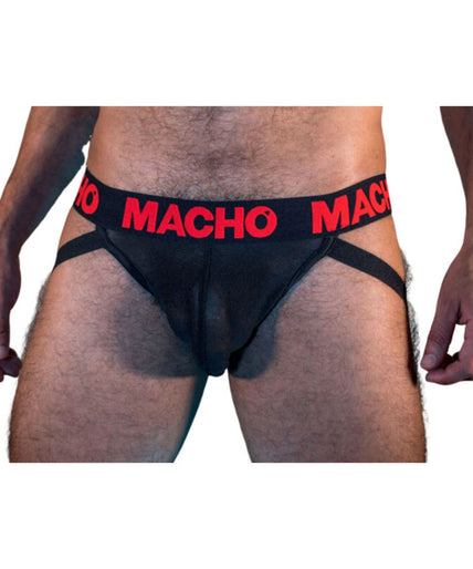 MACHO - MX26X2 JOCK ZWART/ROOD XL