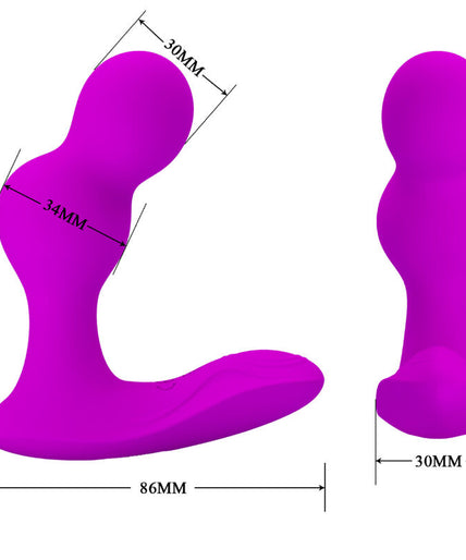 Pretty Love – Terrance Flexible Prostate Vibrator with Remote Control