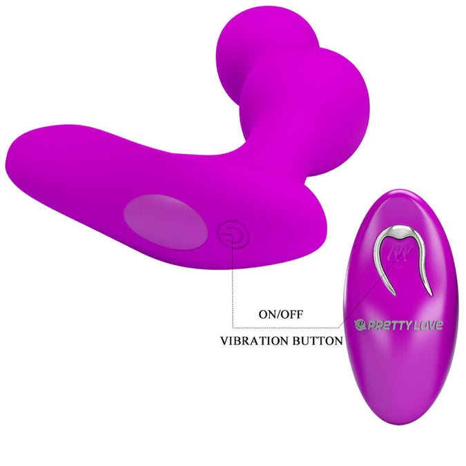 Pretty Love – Terrance Flexible Prostate Vibrator with Remote Control