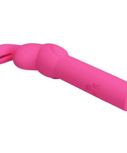 PRETTY LOVE - GERARDO FUSCHIA RABBIT SILICONE VIBRATOR