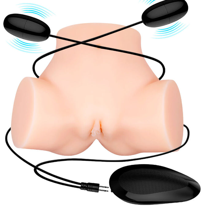 Crazy Bull – Realistische vagina en anus Samantha vibrator