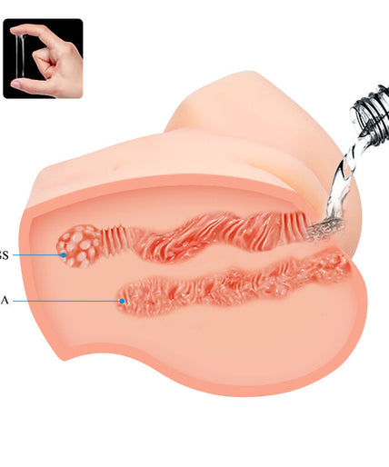 CRAZY BULL - REALISTIC VAGINA AND ANUS SAMANTHA VIBRATOR