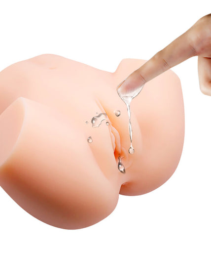 CRAZY BULL - REALISTIC VAGINA AND ANUS DOUBLE VIBRATION