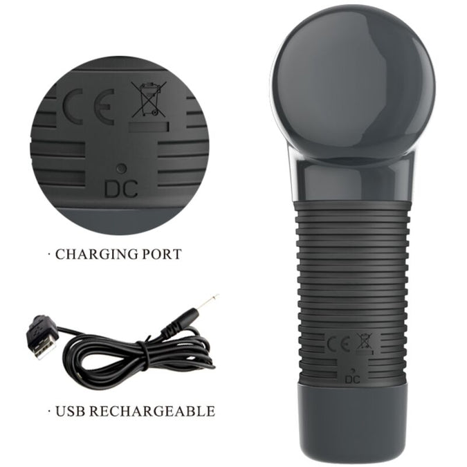 PRETTY LOVE - OPLAADBARE MASSAGER 7 FUNCTIES 5 SNELHEDEN