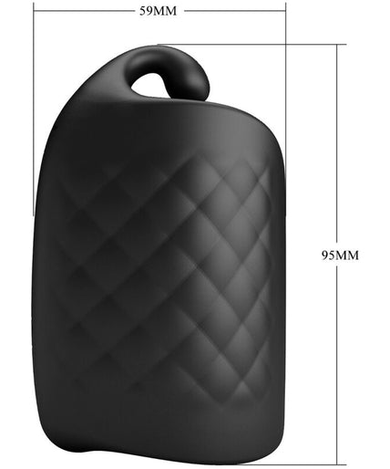 PRETTY LOVE - MANUAL MASTURBATOR FOR GLAND RECHARGEABLE VIBRATOR