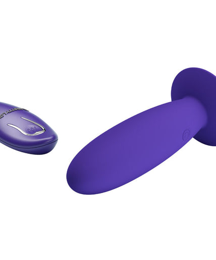 PRETTY LOVE - YOUTH PLUG ANAL VIBRATOR REMOTE CONTROL VIOLET