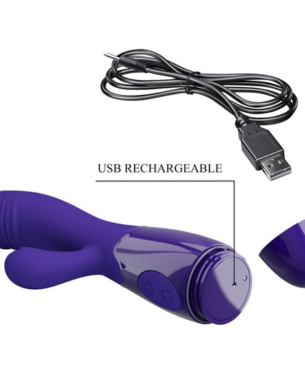 PRETTY LOVE - SNAPPY YOUTH VIBRATOR & G-SPOT STIMULATOR VIOLET