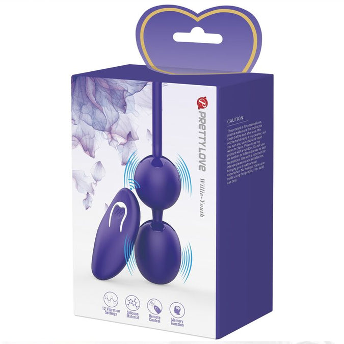 Pretty Love – Willie Youth Remote Control Balls & Violet Vibration