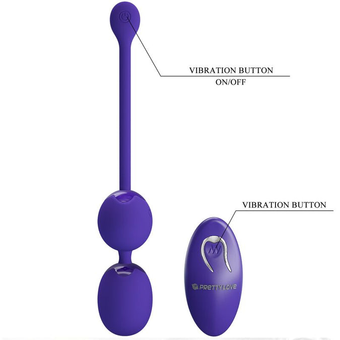 Pretty Love – Willie Youth Remote Control Balls & Violet Vibration