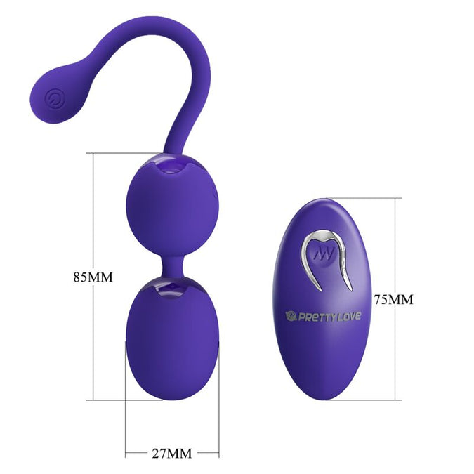 Pretty Love – Willie Youth Remote Control Balls & Violet Vibration