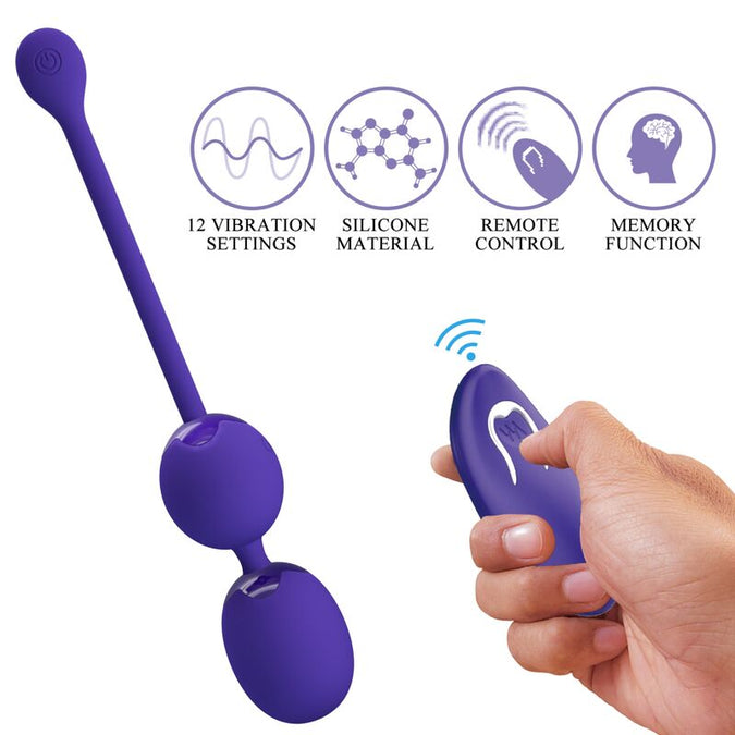 Pretty Love – Willie Youth Remote Control Balls & Violet Vibration