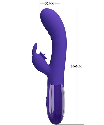 PRETTY LOVE - CERBERUS YOUTH VIOLET RABBIT VIBRATOR