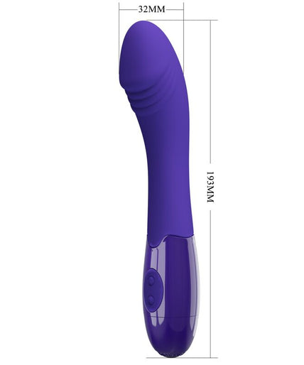 PRETTY LOVE - ELEMENTAL YOUTH VIOLET VIBRATOR DILDO