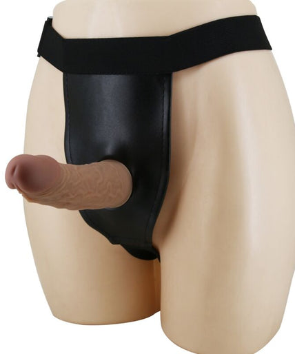 PRETTY LOVE - HARNNES BRIEFS WITH DIDLO INCLUDED