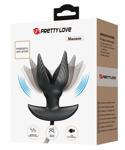 PRETTY LOVE - OPBLAASBARE & OPLAADBARE ANALE PLUG