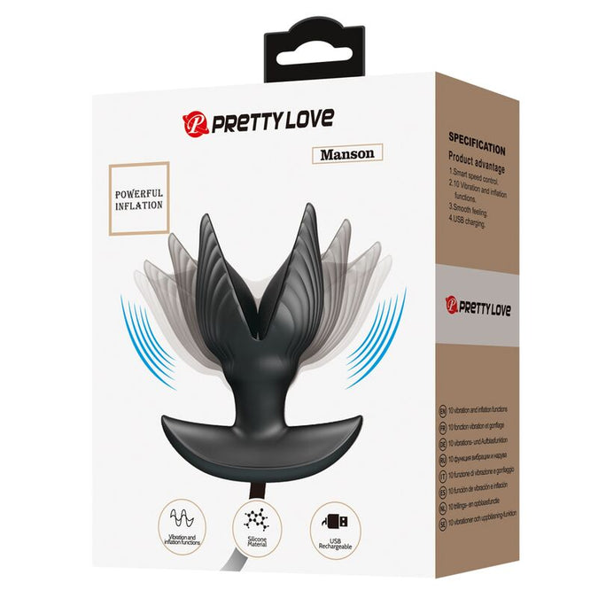 PRETTY LOVE - OPBLAASBARE & OPLAADBARE ANALE PLUG