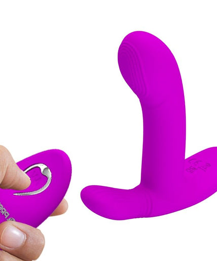 PRETTY LOVE - GERI CLITORIS MASSAGER PINK REMOTE CONTROL