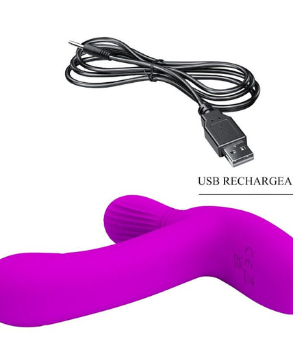 PRETTY LOVE - GERI CLITORIS MASSAGER PINK REMOTE CONTROL