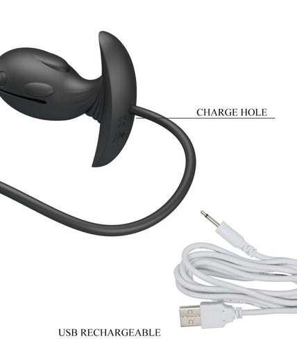 PRETTY LOVE - OPBLAASBARE & OPLAADBARE DELFIN ANALE PLUG