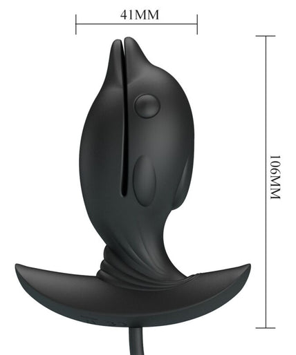 PRETTY LOVE - OPBLAASBARE & OPLAADBARE DELFIN ANALE PLUG
