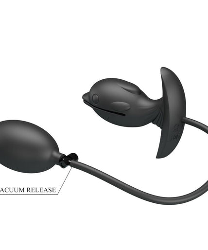 PRETTY LOVE - OPBLAASBARE & OPLAADBARE DELFIN ANALE PLUG