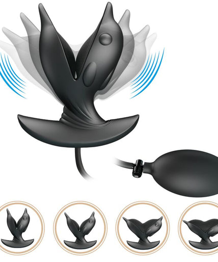 PRETTY LOVE - OPBLAASBARE & OPLAADBARE DELFIN ANALE PLUG
