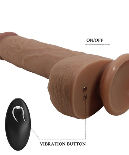 PRETTY LOVE - TOMMY REALISTIC DILDO VIBRATOR 22.5 CM