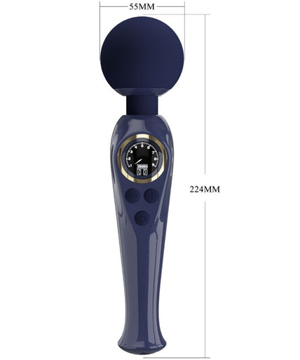 Pretty Love – Skyler Vibrator Wand Blue
