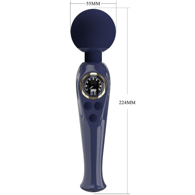Pretty Love – Skyler Vibrator Wand Blue