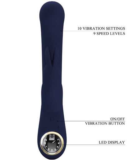 PRETTY LOVE - LAMAR RABBIT VIBRATOR & BLUE G-SPOT