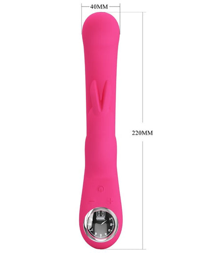 PRETTY LOVE - LAMAR RABBIT VIBRATOR & PINK G-SPOT