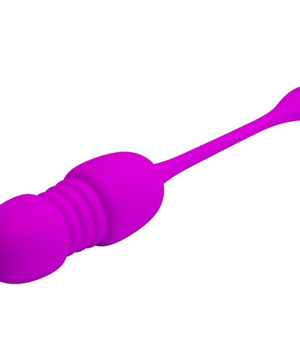 PRETTY LOVE - CALLIE PURPLE RECHARGEABLE VIBRATING EGG