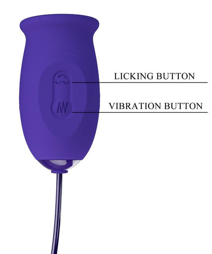 PRETTY LOVE - DAISY YOUTH VIOLET OPLAADBARE VIBRATOR STIMULATOR