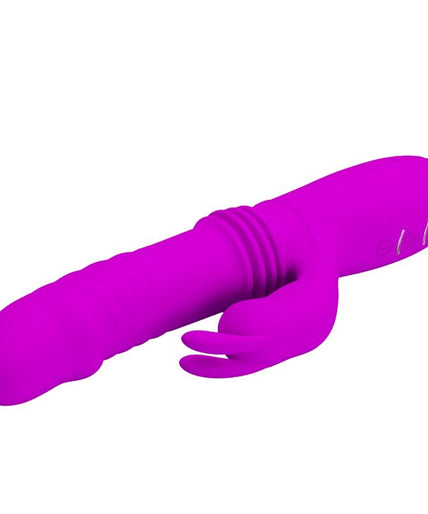 PRETTY LOVE - DOROTHY PURPLE RECHARGEABLE RABBIT VIBRATOR