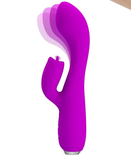 PRETTY LOVE - GLORIA OPLAADBARE KONIJNENVIBRATOR-WATERDICHT PAARS