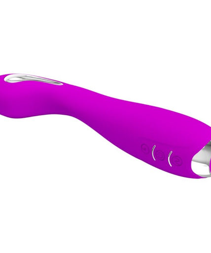 PRETTY LOVE - HECTOR RECHARGEABLE ELECTROSHOCK VIBRATOR WATERPROOF PURPLE