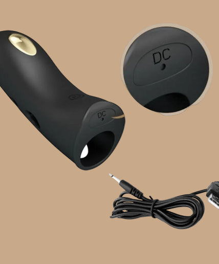 PRETTY LOVE - MARICO BLACK ELECTRO-STIMULATOR FINGER COVER