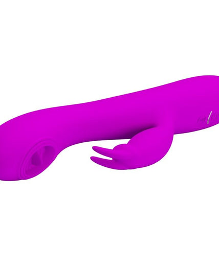 PRETTY LOVE - RACHEL OPLAADBARE VIBRATOR MET PAARSE ZUIGNAP