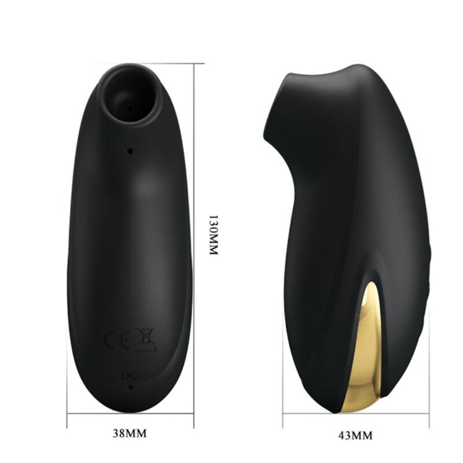 Pretty Love – Luxury Rechargeable Suction Massager Black